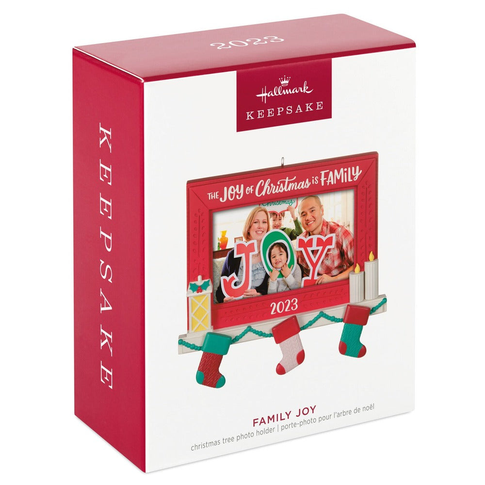 2023 Hallmark Keepsake Ornament - Family Joy Photo Frame