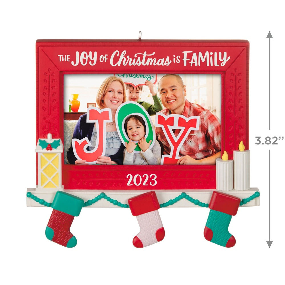 2023 Hallmark Keepsake Ornament - Family Joy Photo Frame