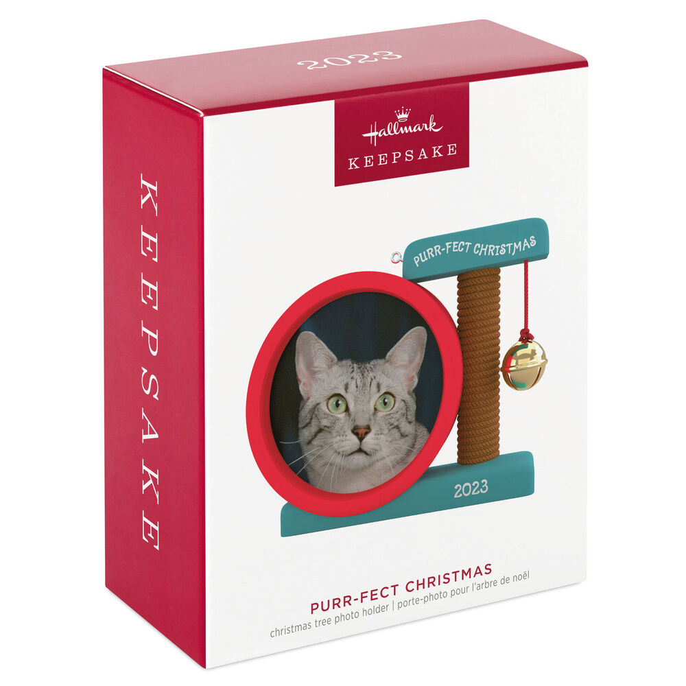 2023 Hallmark Keepsake Ornament - Purr-fect Christmas Photo Frame
