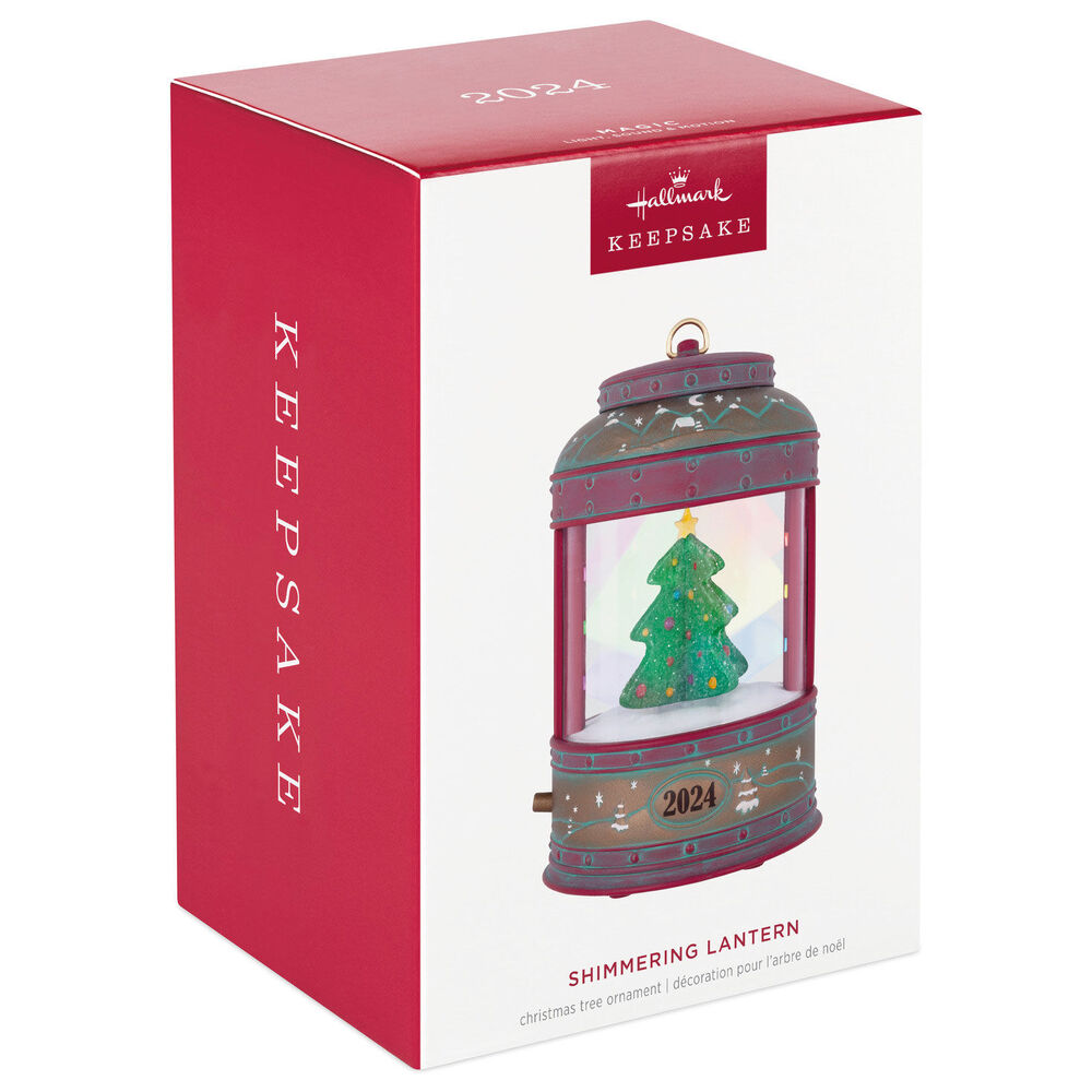 2024 Hallmark Keepsake Ornament - Shimmering Lantern Musical with Light and Motion
