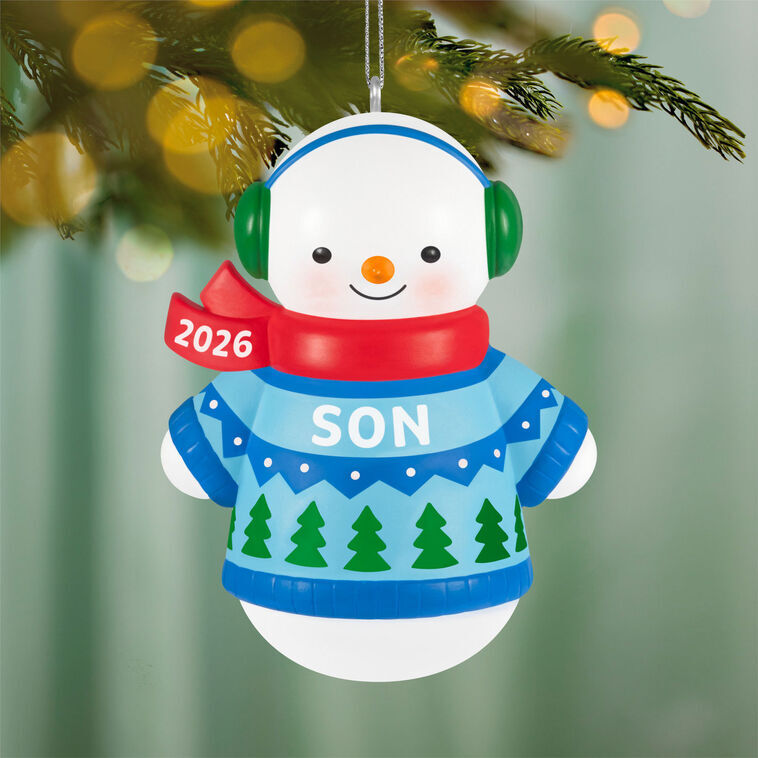 2026 Hallmark Keepsake Ornament - Son Snowman