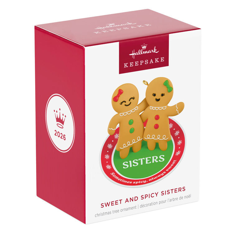 2026 Hallmark Keepsake Ornament - Sweet and Spicy Sisters