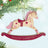 2024 Hallmark Keepsake Ornament - Baby Girl's First Christmas Rocking Horse Wood