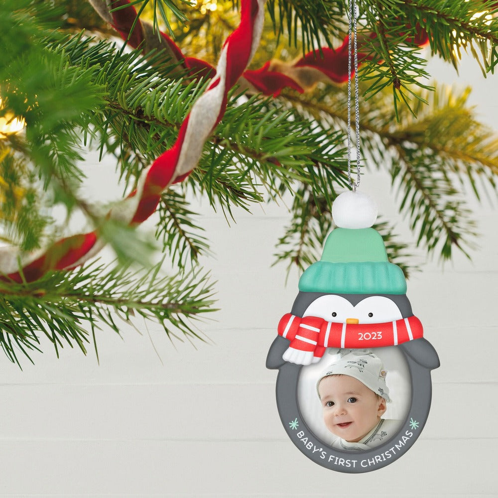2023 Hallmark Keepsake Ornament - Baby's First Christmas Photo Frame