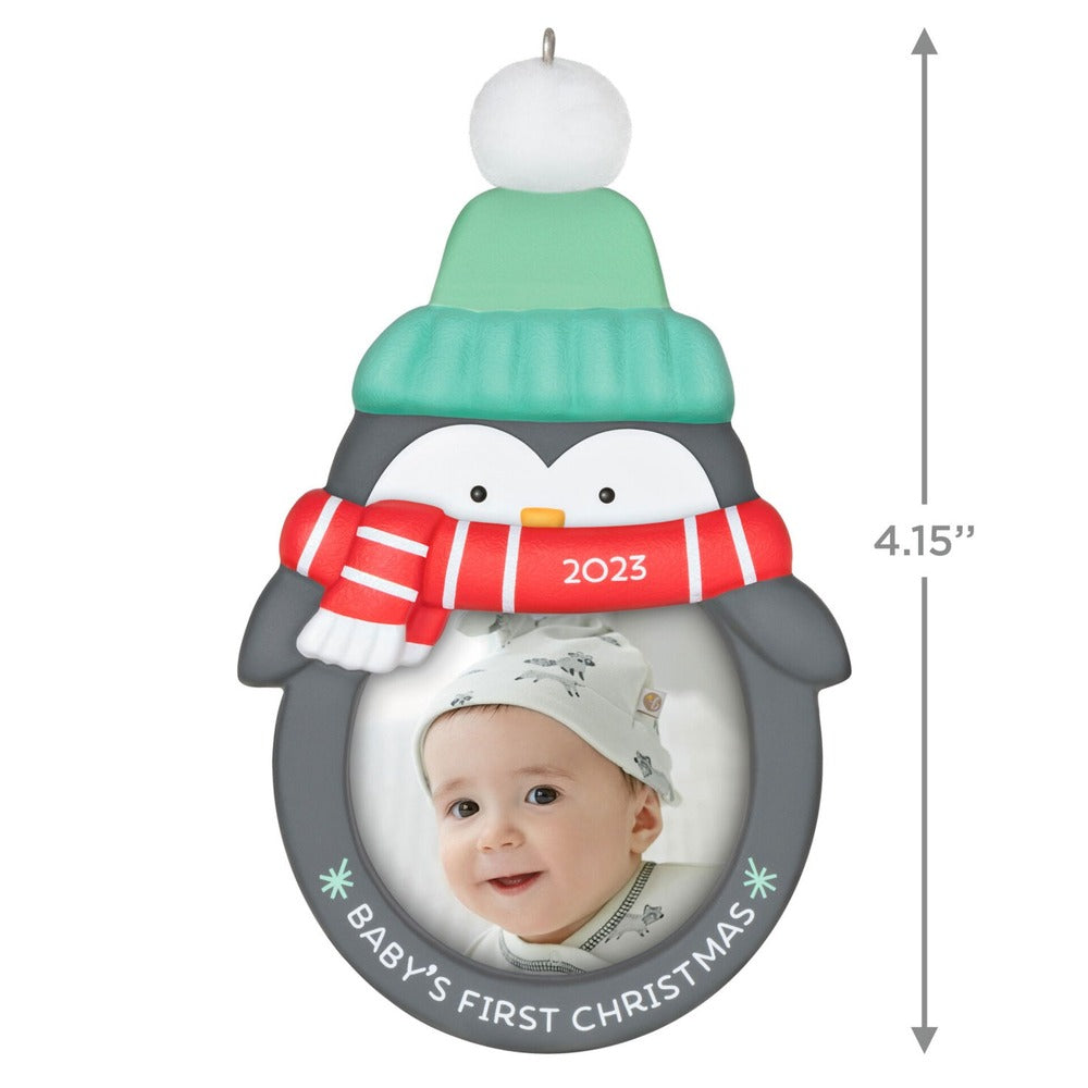 2023 Hallmark Keepsake Ornament - Baby's First Christmas Photo Frame