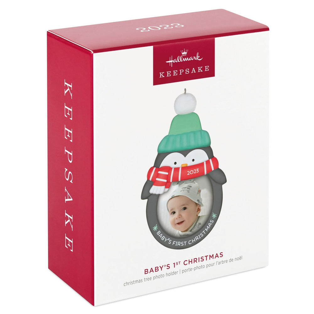 2023 Hallmark Keepsake Ornament - Baby's First Christmas Photo Frame