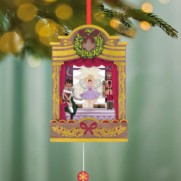 2026 Hallmark Keepsake Ornament - The Nutcracker Ballet Musical Papercraft with Motion