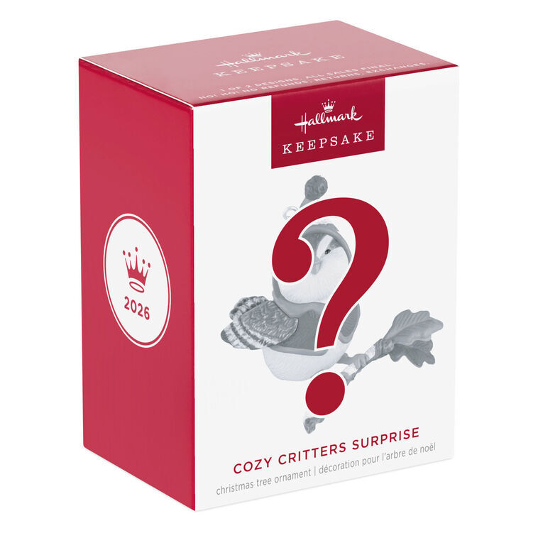 2026 Hallmark Keepsake Ornament - Cozy Critters Mystery