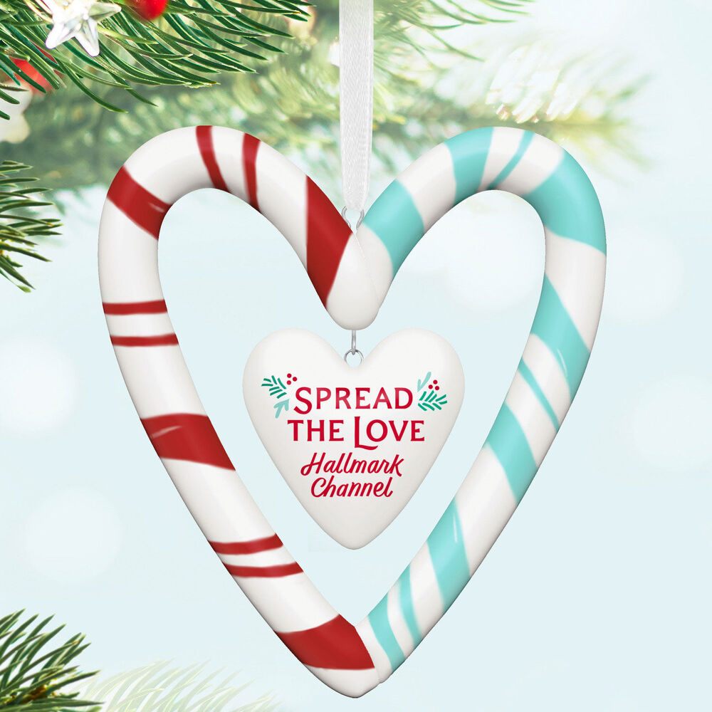 2024 Hallmark Keepsake Ornament - Hallmark Channel Spread The Love Porcelain