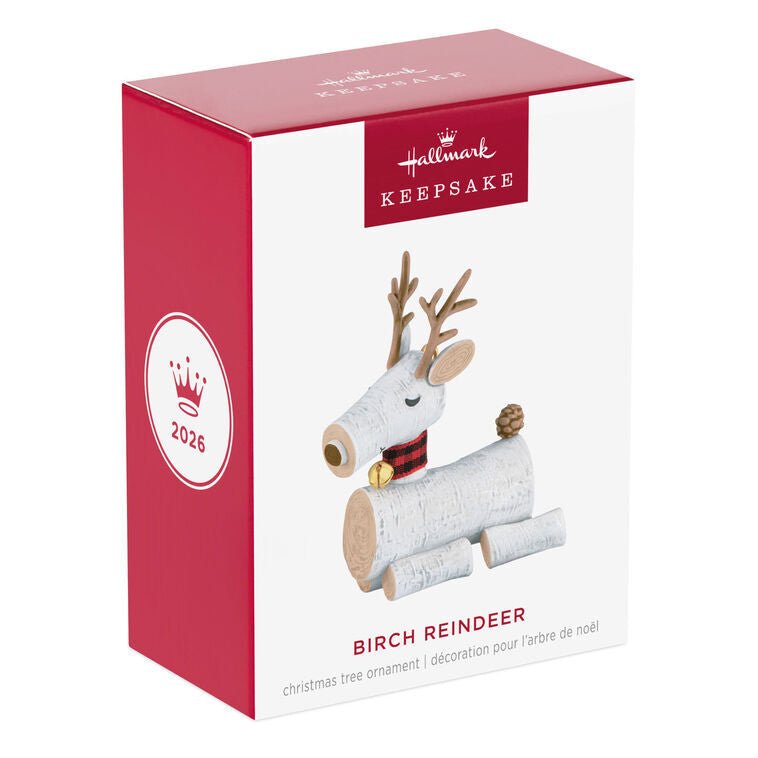 2026 Hallmark Keepsake Ornament - Birch Reindeer