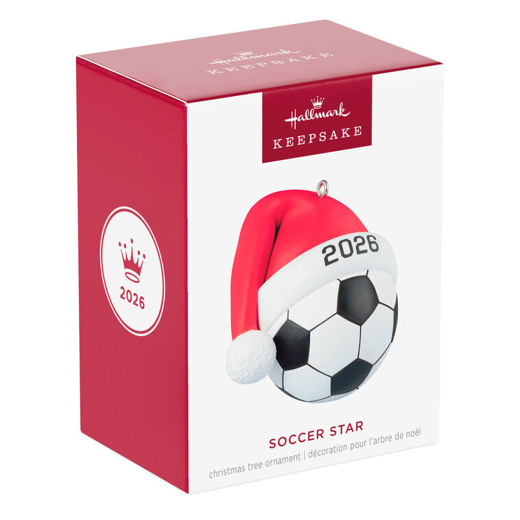 2026 Hallmark Keepsake Ornament - Soccer Star