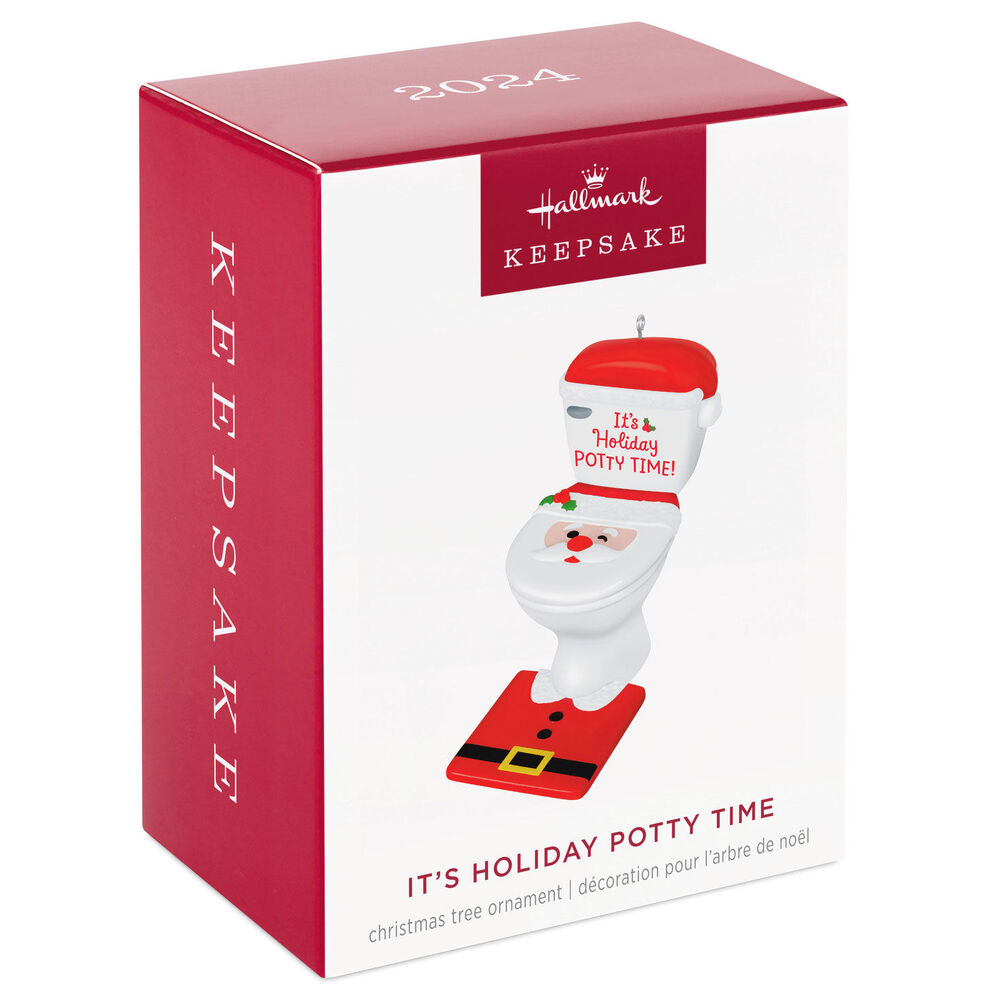 2024 Hallmark Keepsake Ornament - It's Holiday Potty Time