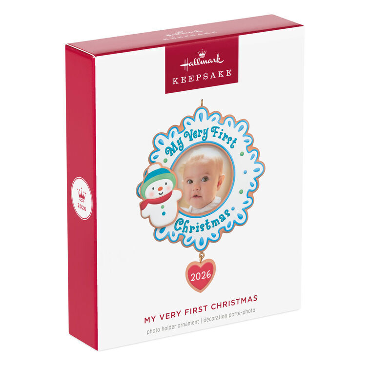 2026 Hallmark Keepsake Ornament - My Very First Christmas Photo Frame