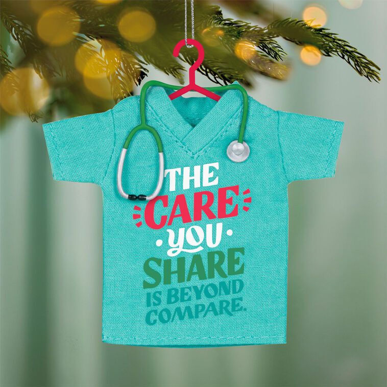 2026 Hallmark Keepsake Ornament - The Care You Share Fabric