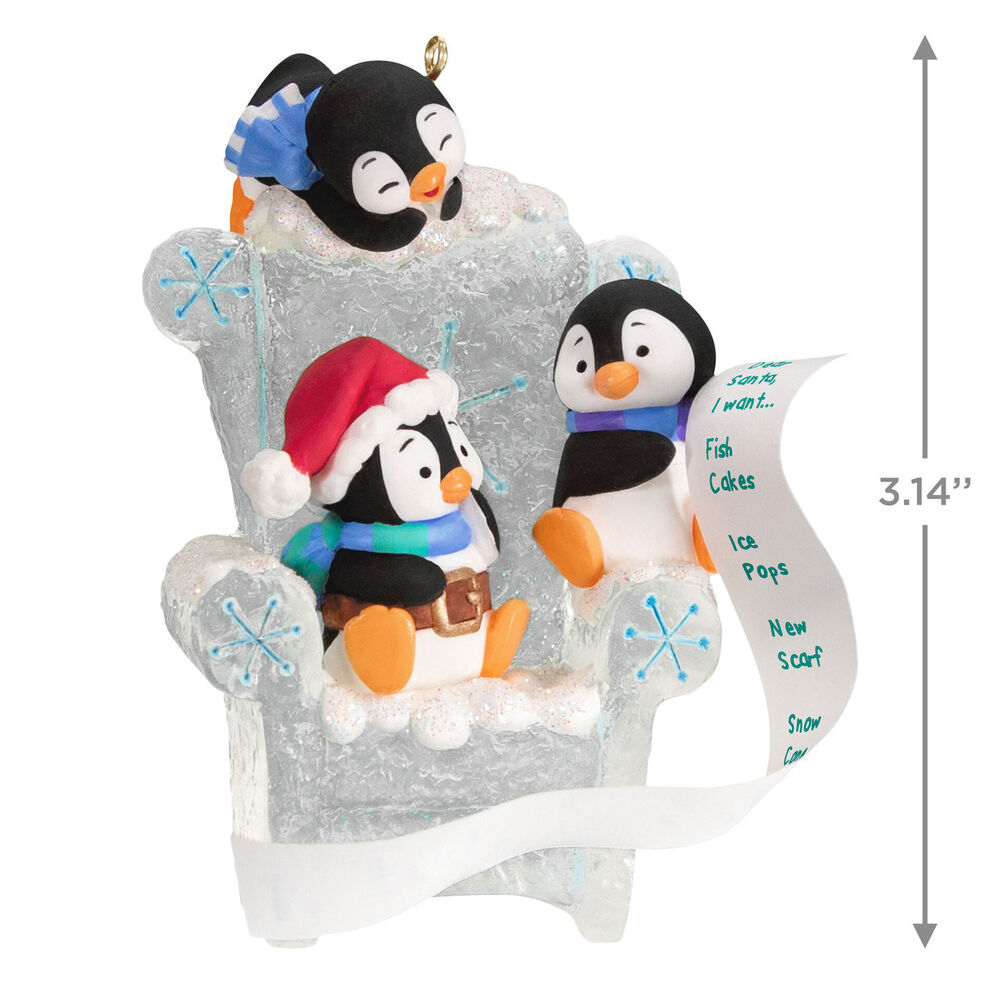 2023 Hallmark Keepsake Ornament - Penguin Long Letter to Santa