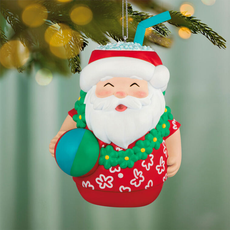 2026 Hallmark Keepsake Ornament - Season's Tiki-ngs Santa