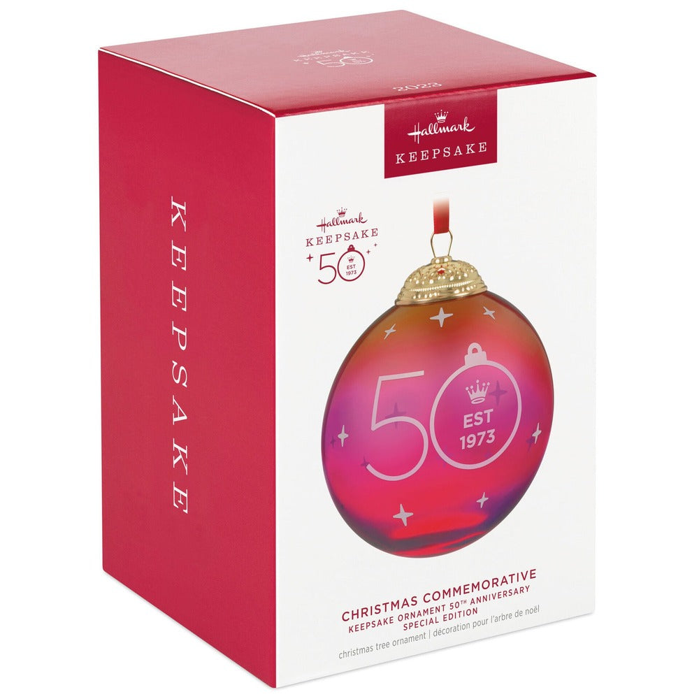 2023 Hallmark Keepsake Ornament - 50th Anniversary Commemorative Special Edition