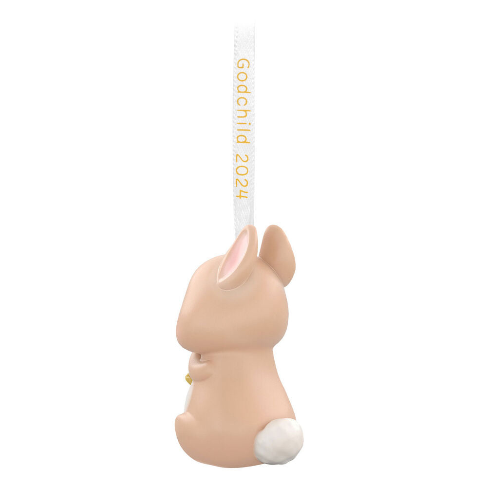 2024 Hallmark Keepsake Ornament - Godchild Bunny Porcelain