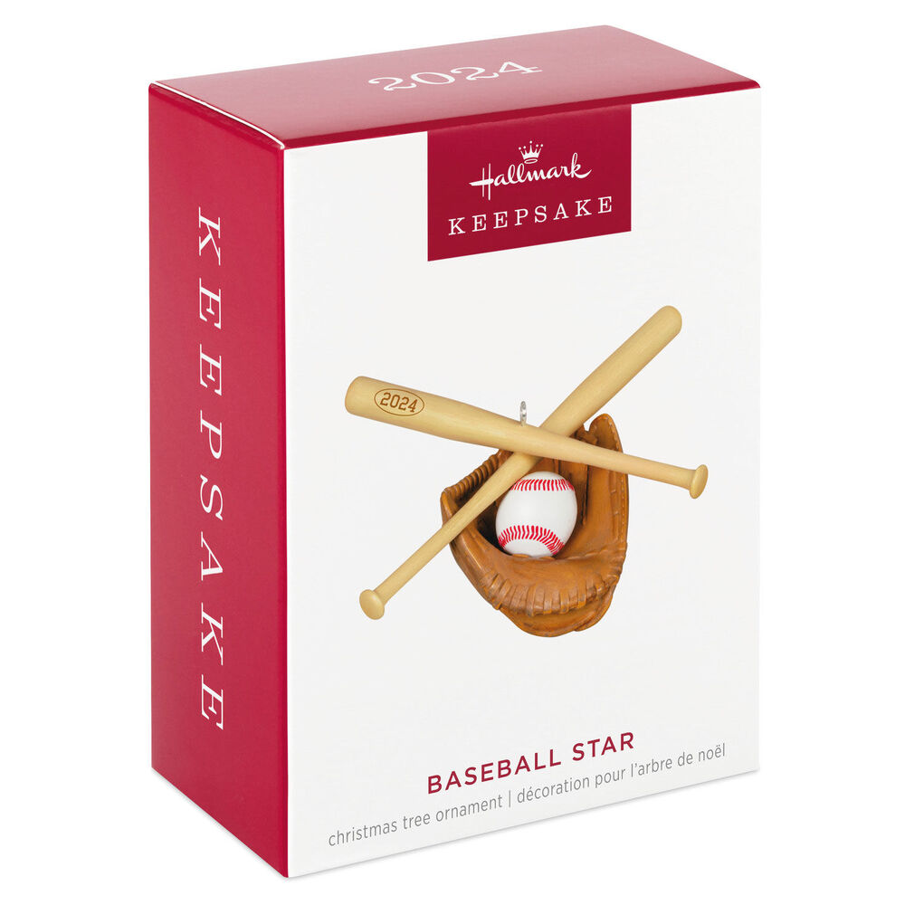 2024 Hallmark Keepsake Ornament - Baseball Star