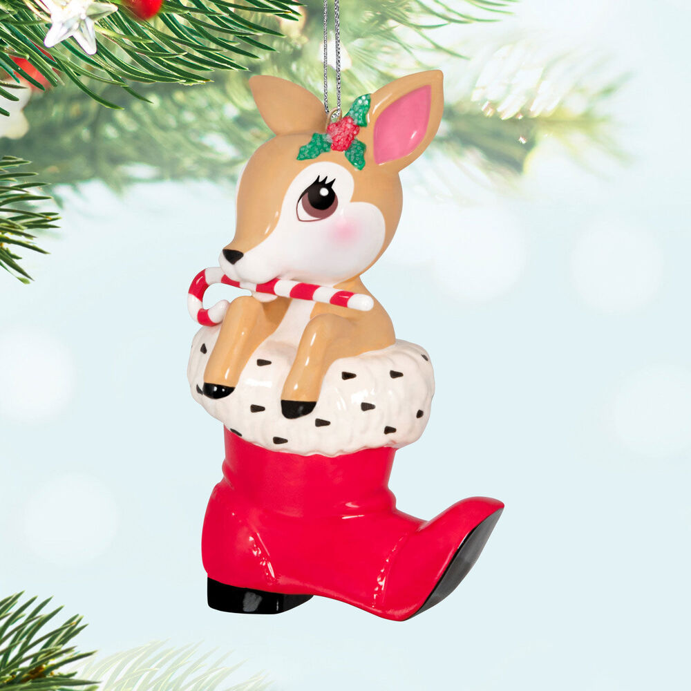 2024 Hallmark Keepsake Ornament - Vintage Reindeer Porcelain