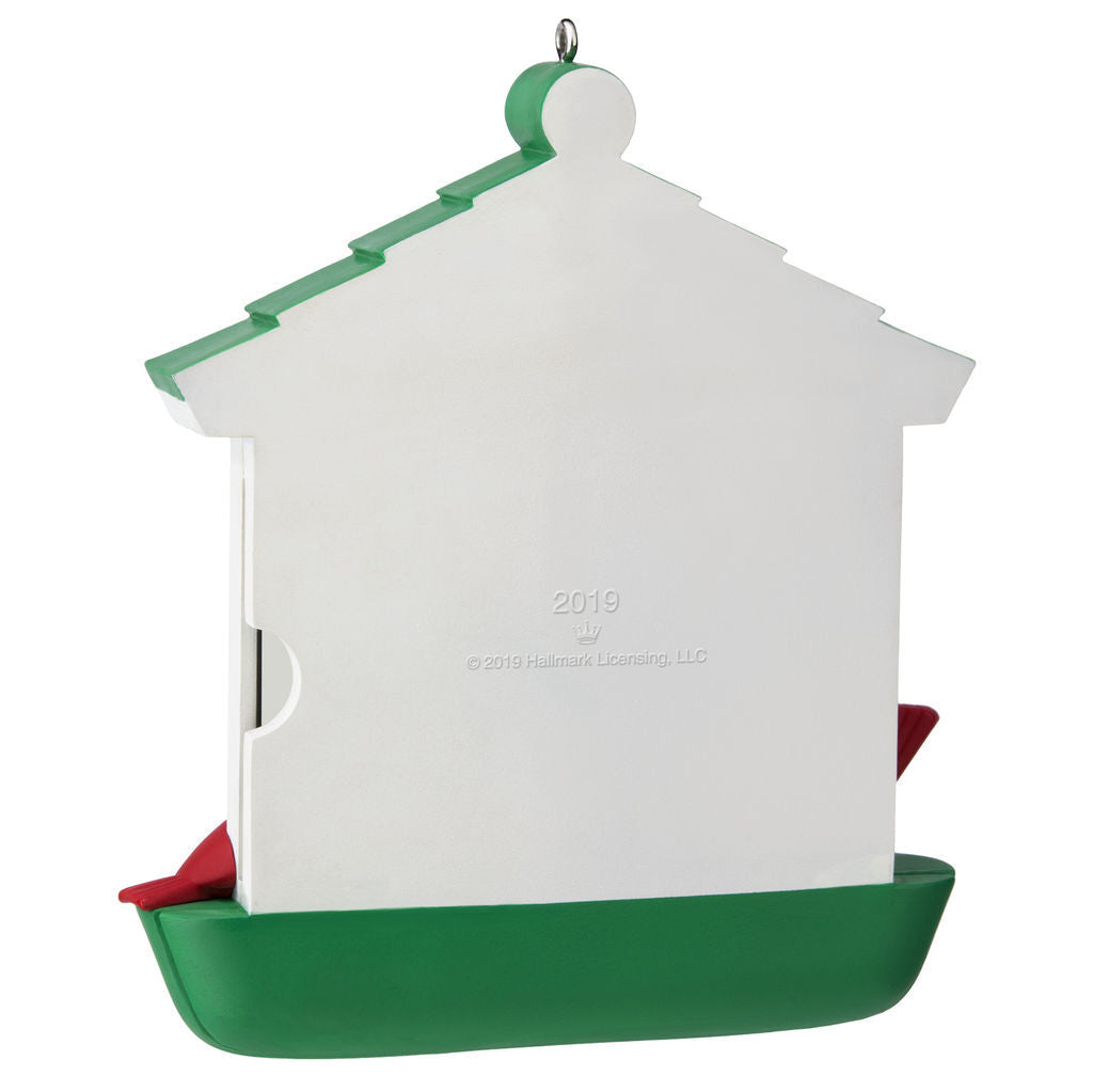 2019 Hallmark Keepsake Ornament - Cat in Bird Feeder 2019 Photo Frame