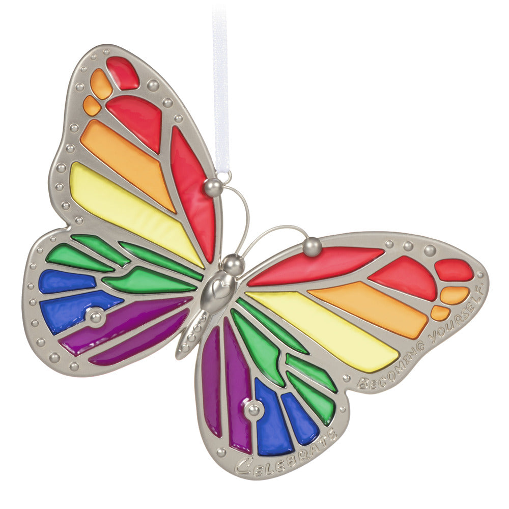 2022 Hallmark Keepsake Ornament - Becoming Yourself Butterfly Metal
