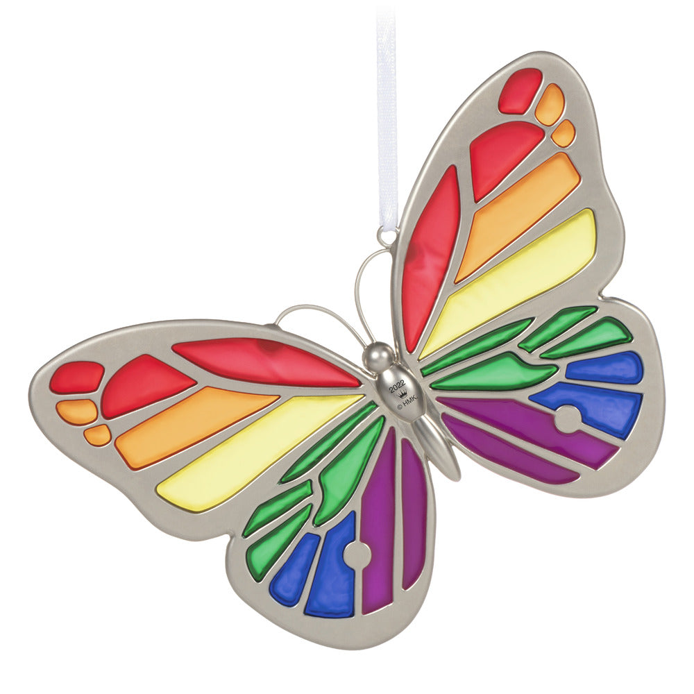 2022 Hallmark Keepsake Ornament - Becoming Yourself Butterfly Metal