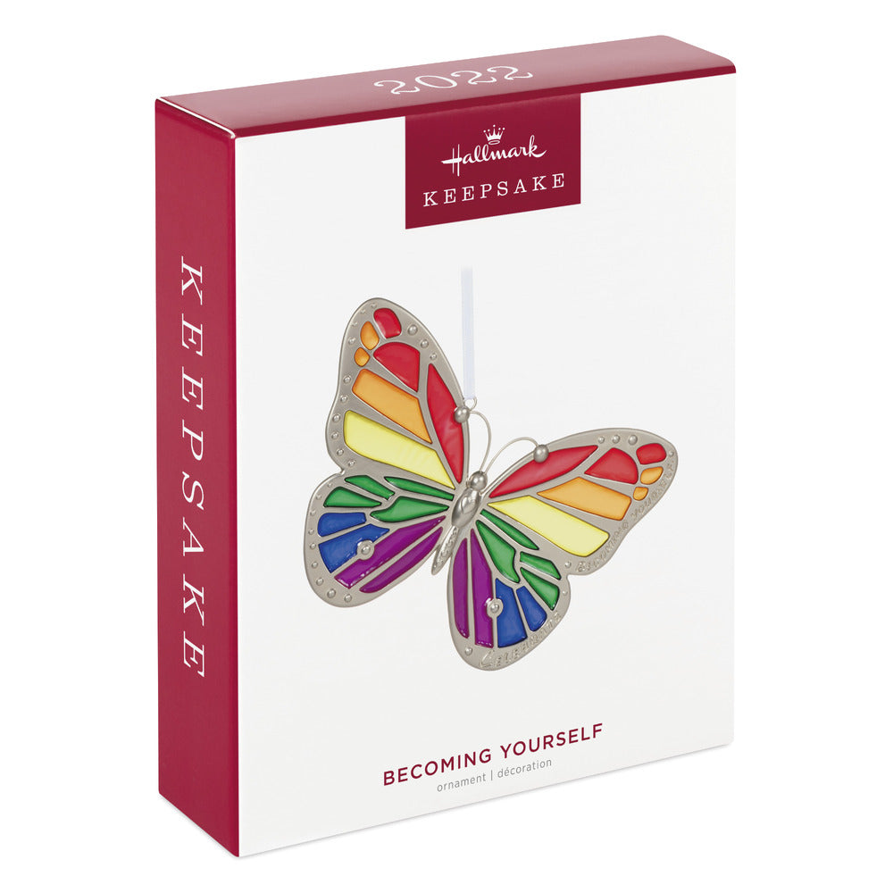 2022 Hallmark Keepsake Ornament - Becoming Yourself Butterfly Metal