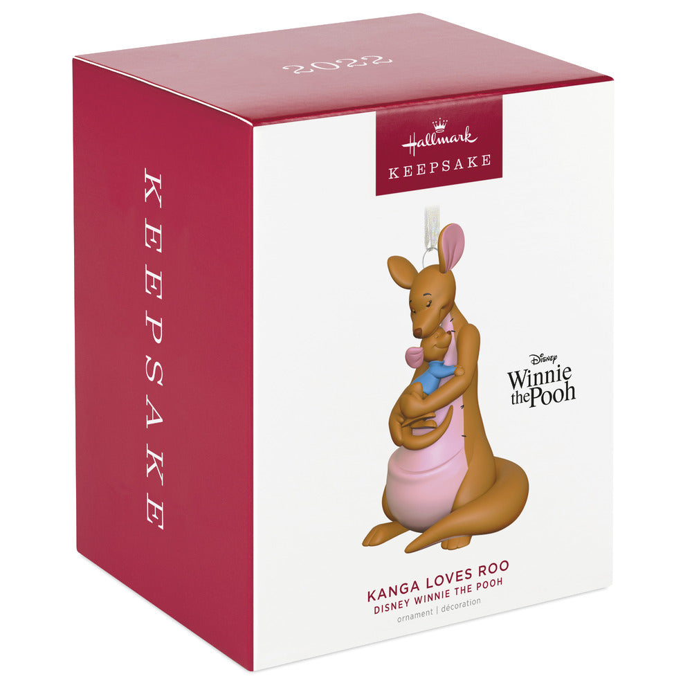 2022 Hallmark Keepsake Ornament - Disney Winnie the Pooh Kanga Loves Roo Porcelain