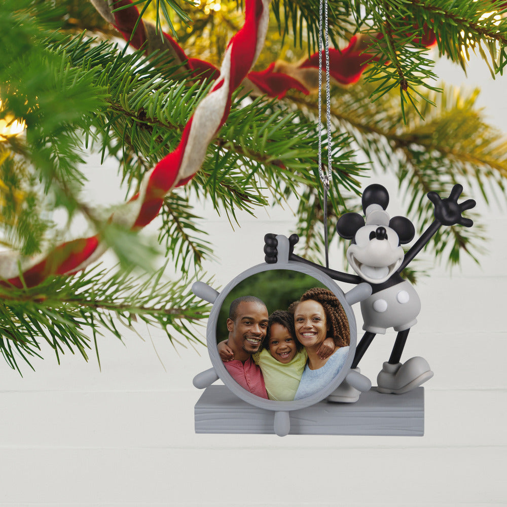 2022 Hallmark Keepsake Ornament - Disney Mickey Mouse Ahoy There! Photo Frame