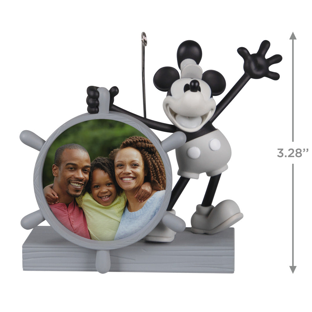 2022 Hallmark Keepsake Ornament - Disney Mickey Mouse Ahoy There! Photo Frame