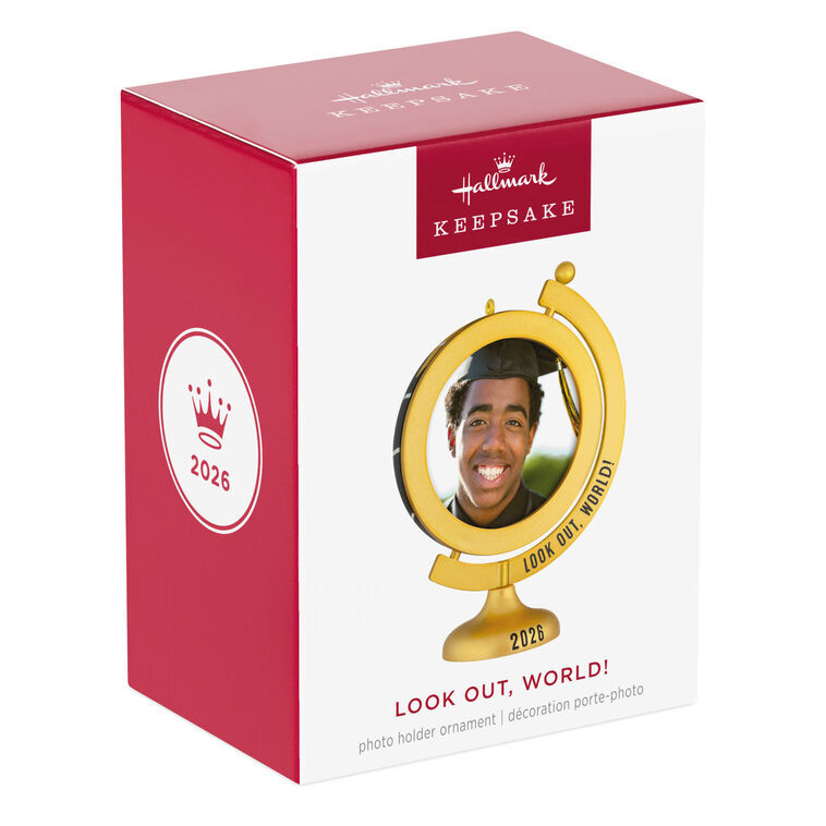 2026 Hallmark Keepsake Ornament - Look Out, World! Photo Frame