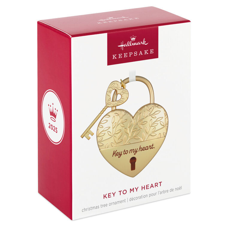 2025 Hallmark Keepsake Ornament - Key to My Heart