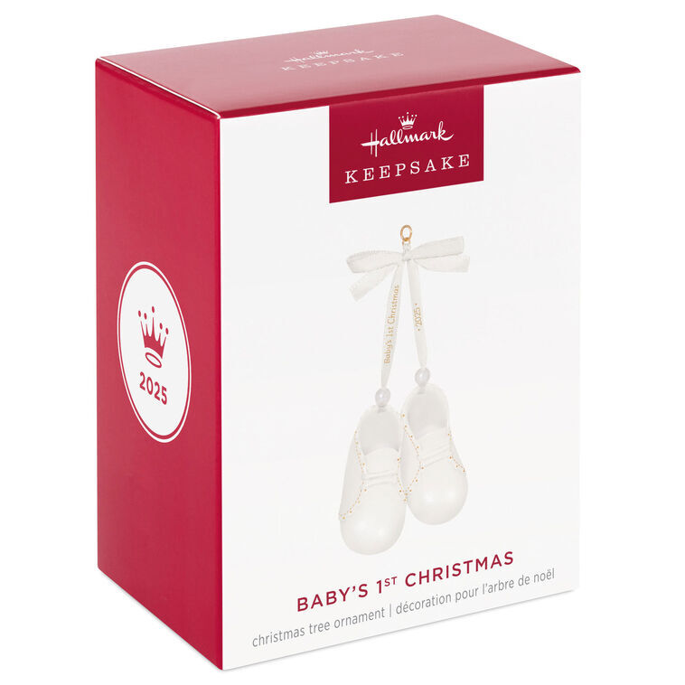 2025 Hallmark Keepsake Ornament - Baby's First Christmas