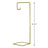 Hallmark Keepsake Ornament Display Stand Geometric Gold-Tone Metal