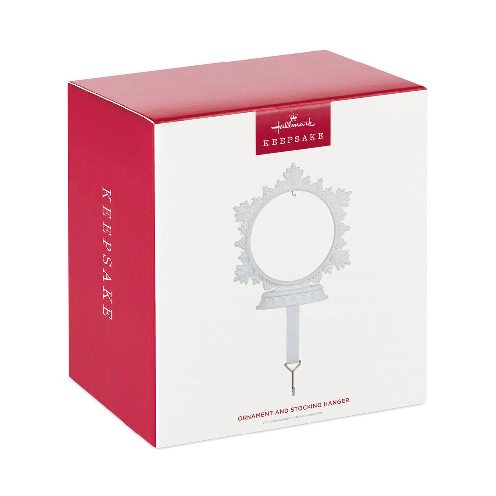 Hallmark Keepsake Ornament - Snowflake Ornament and Stocking Hanger