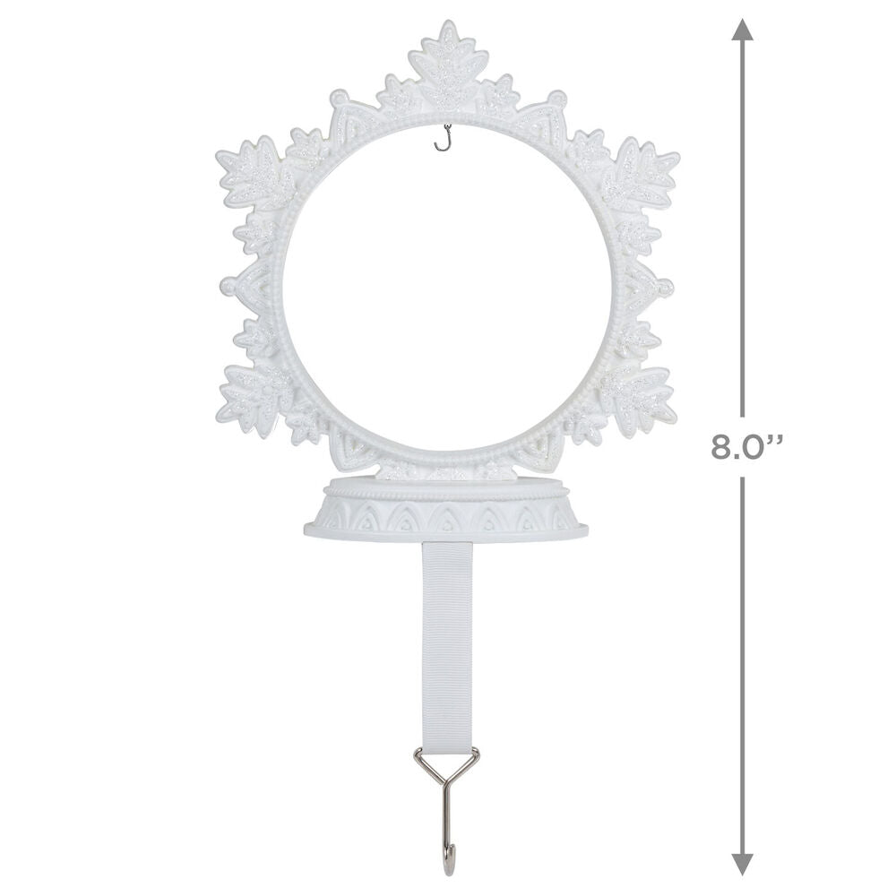 Hallmark Keepsake Ornament - Snowflake Ornament and Stocking Hanger
