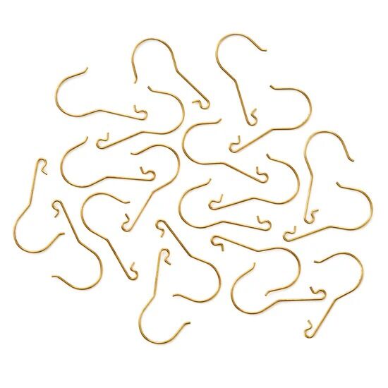 Hallmark Keepsake Ornament Hooks - Brass