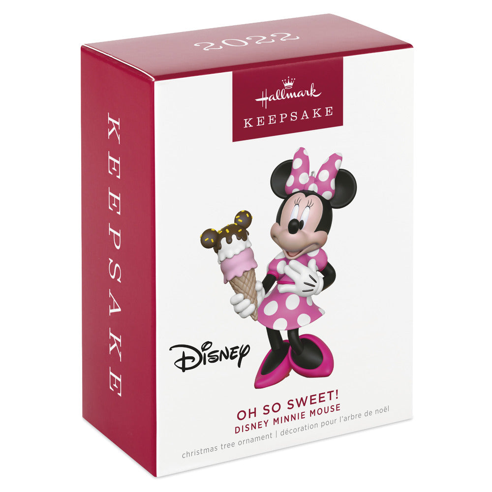 2022 Hallmark Keepsake Ornament - Disney Minnie Mouse Oh So Sweet!