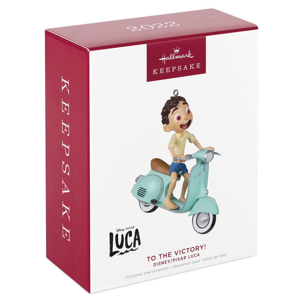 2022 Hallmark Keepsake Ornament - Disney/Pixar Luca To the Victory!