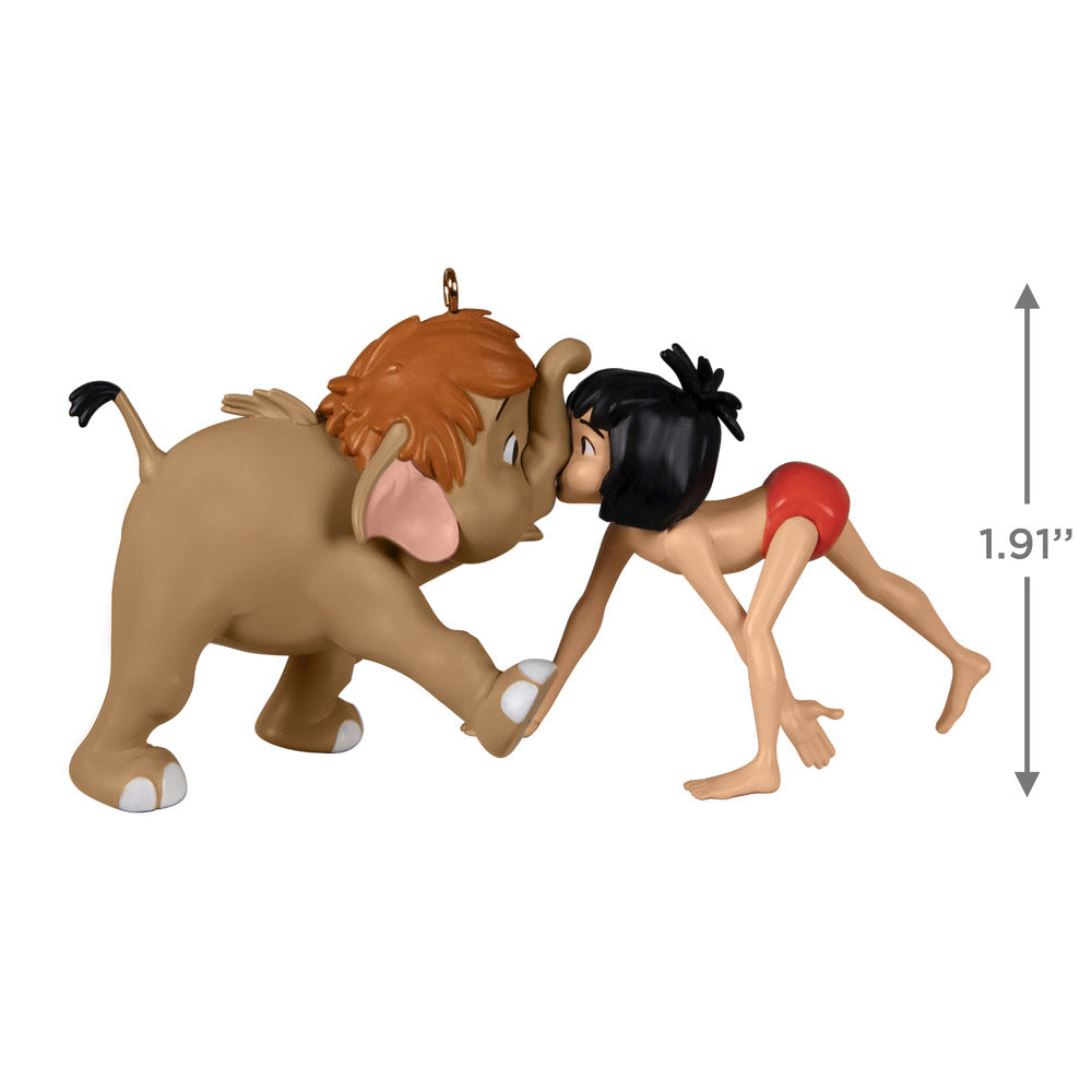 2022 Hallmark Keepsake Ornament - Disney Jungle Book Mowgli and Elephant 55th Anniversary