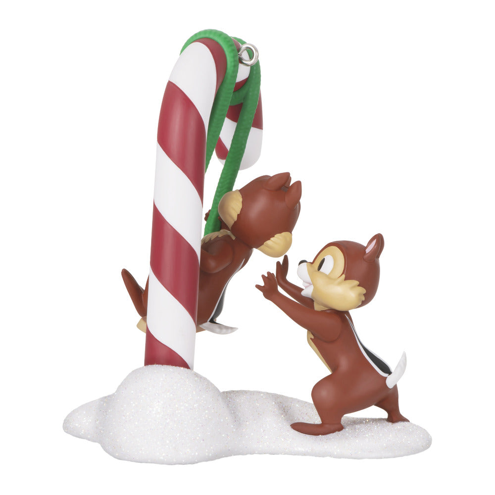 2022 Hallmark Keepsake Ornament - Disney Chip and Dale Swinging Into Shenanigans