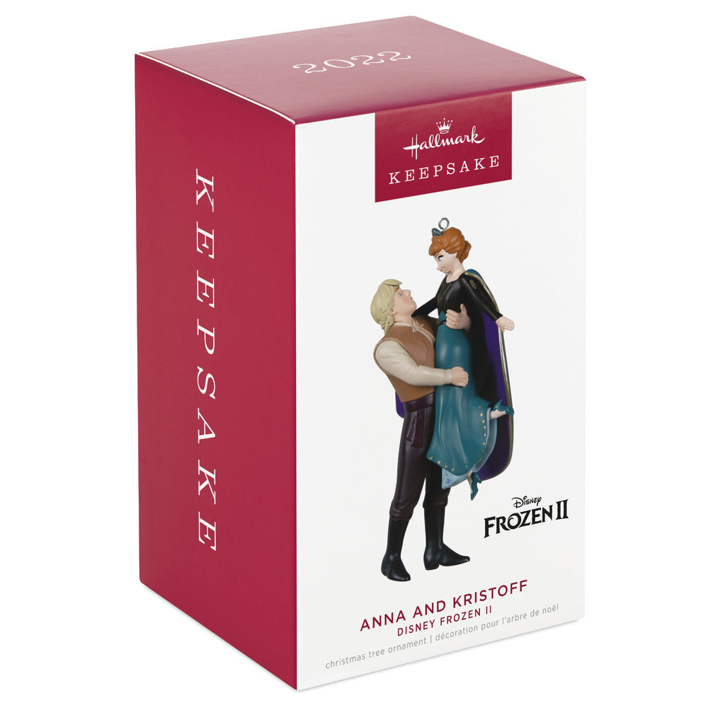 2022 Hallmark Keepsake Ornament - Disney Frozen 2 Anna and Kristoff