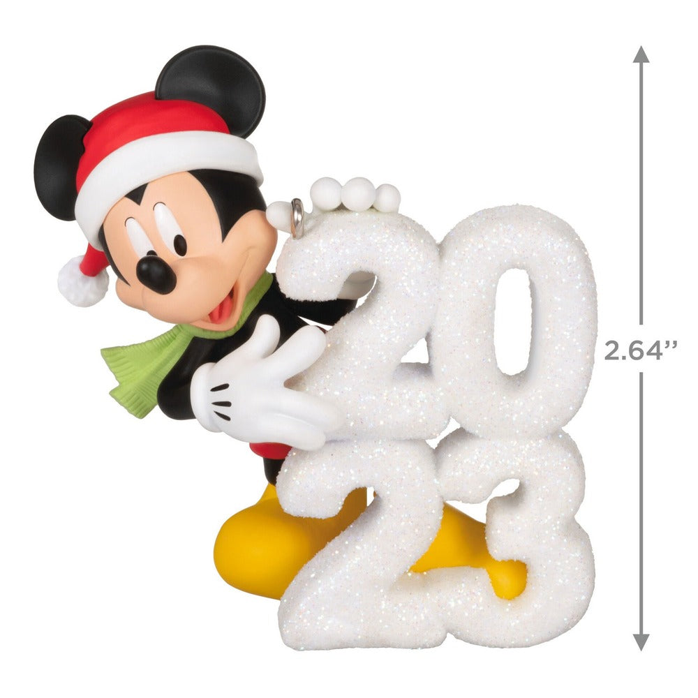 2023 Hallmark Keepsake Ornament - Disney Mickey Mouse A Year of Disney Magic