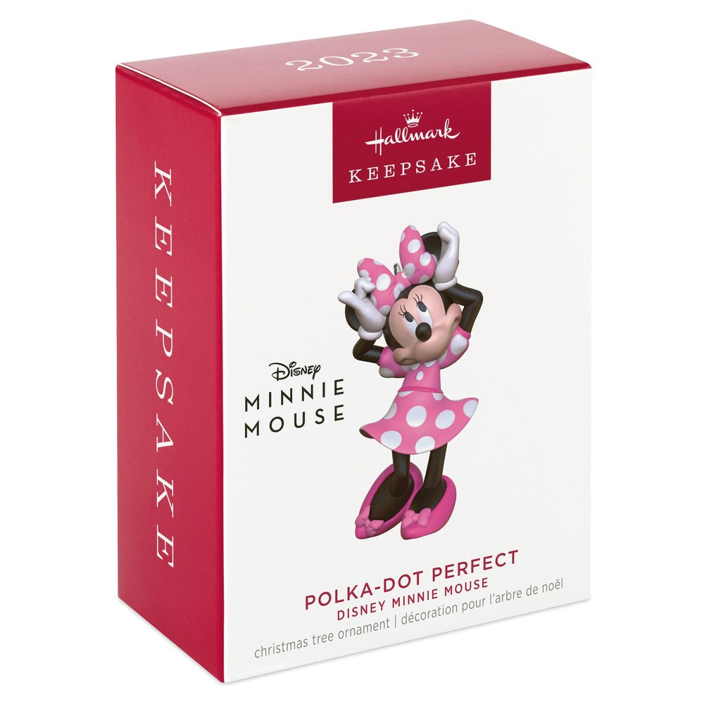2023 Hallmark Keepsake Ornament - Disney Minnie Mouse Polka-Dot Perfect