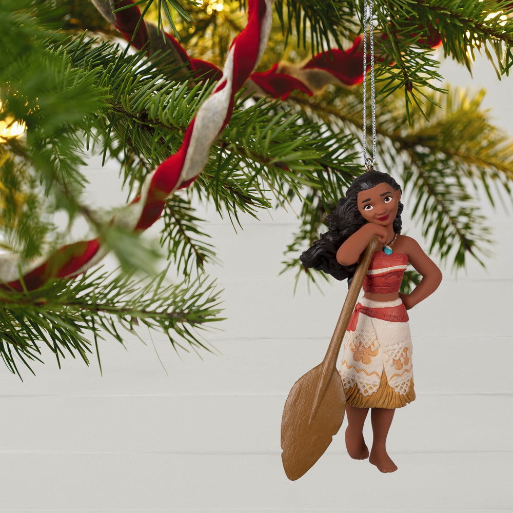 2022 Hallmark Keepsake Ornament - Disney Moana and Pua Set of 2