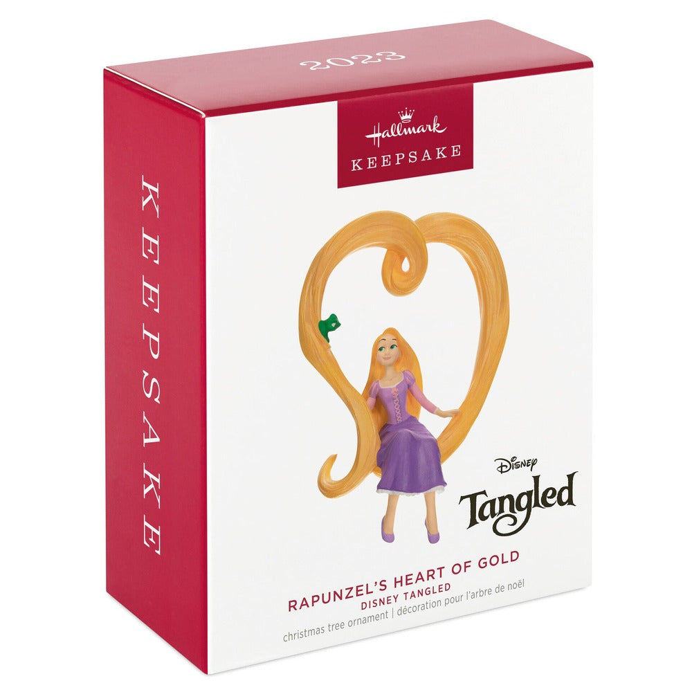 2023 Hallmark Keepsake Ornament - Disney Tangled Rapunzel's Heart of Gold