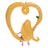 2023 Hallmark Keepsake Ornament - Disney Tangled Rapunzel's Heart of Gold