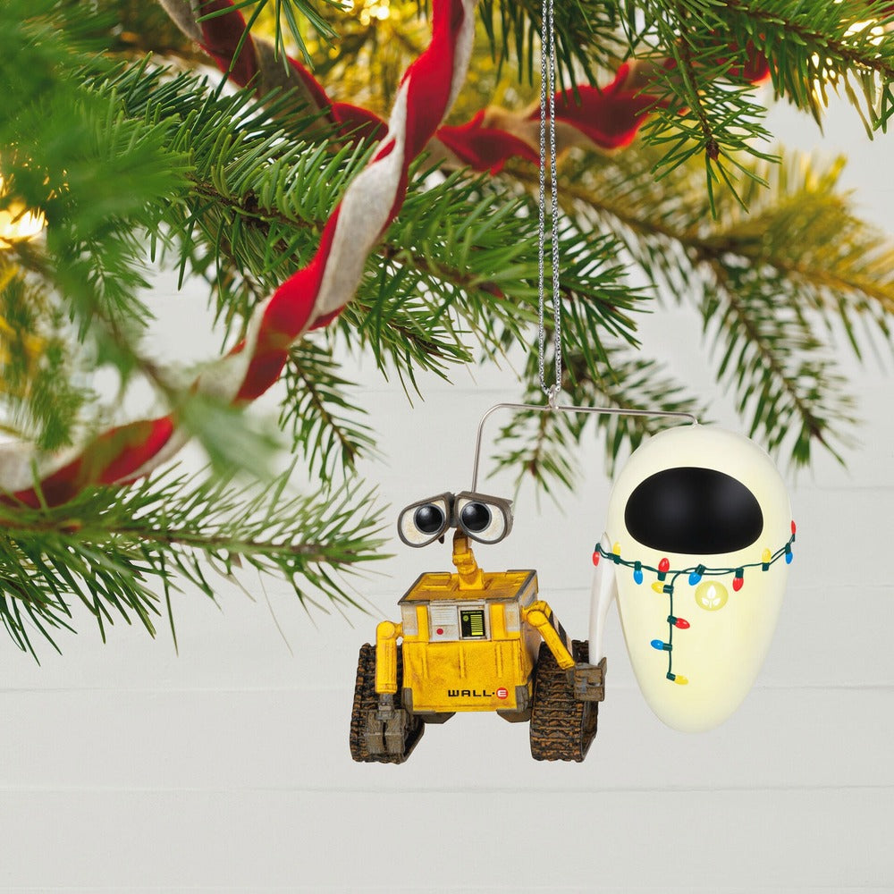 2023 Hallmark Keepsake Ornament - Disney Pixar Wall-E and Eve