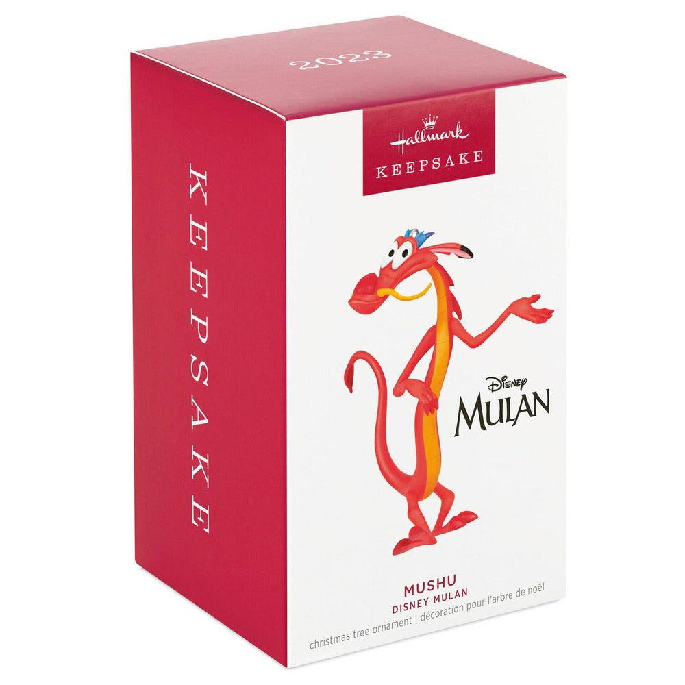 2023 Hallmark Keepsake Ornament - Disney Mulan Mushu